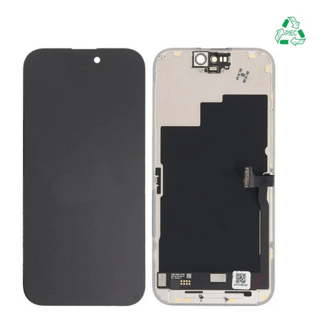 échange Ecran Tactile Original Refurb Apple iPhone 15 Pro Noir - Écran iPhone Original Apple Service Pack OLED iPhone 12 à 17