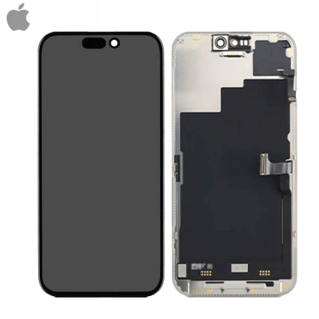 échange Ecran Tactile Original Refurb Apple iPhone 15 Pro Noir - Écran iPhone Original Apple Service Pack OLED iPhone 12 à 17