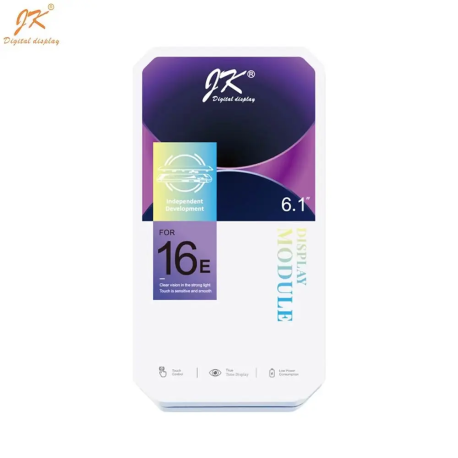 Ecran Soft Oled Apple iPhone 16e (JK IC Removable) Noir (Dupliqué)