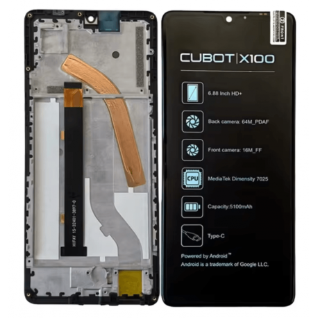 écran Cubot X100 de remplacement