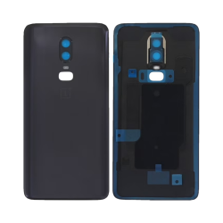 Vitre arrière OnePlus 6 Noir Minuit - Premium
