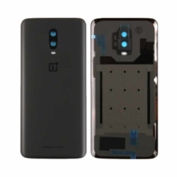 OnePlus 6T Black Rear Glass - Premium