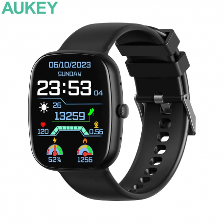 AUKEY SW-2S Smartwatch, Black