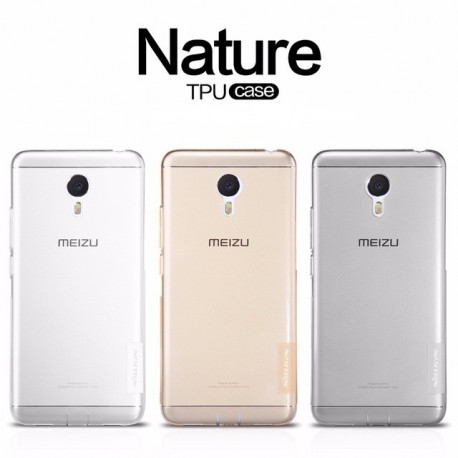 Protective cover Nature TPU Soft gel for smartphone Meizu - Silicone cover