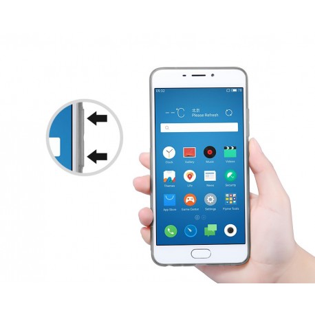 Coque de Protection Nature TPU Gel Souple pour smartphone Meizu - Housse silicone