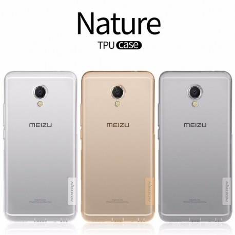 Protective cover Nature TPU Soft gel for smartphone Meizu - Silicone cover