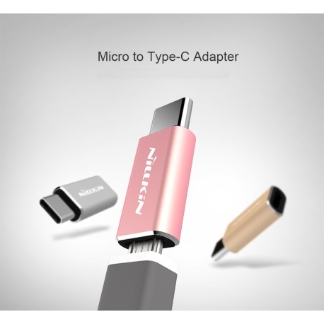 Adaptateur Micro USB vers USB 3.1 Type C - Qualité Fiable, livré en boite
