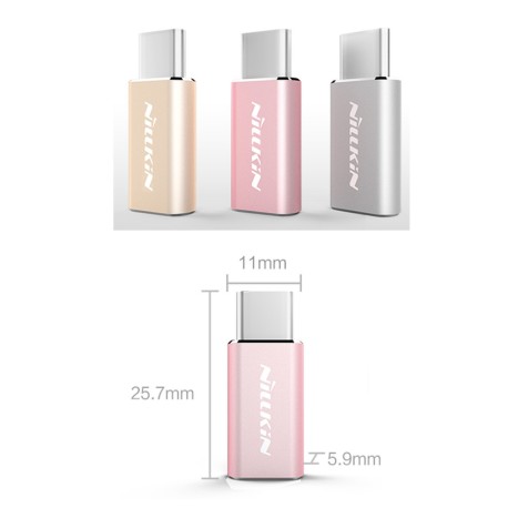 Adaptateur Micro USB vers USB 3.1 Type C - Qualité Fiable, livré en boite
