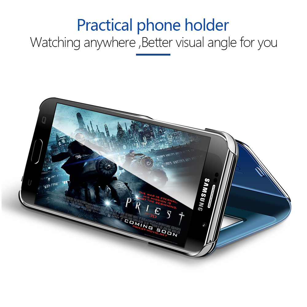 Etui clear view Mirroir Samsung Galaxy S7 EDGE