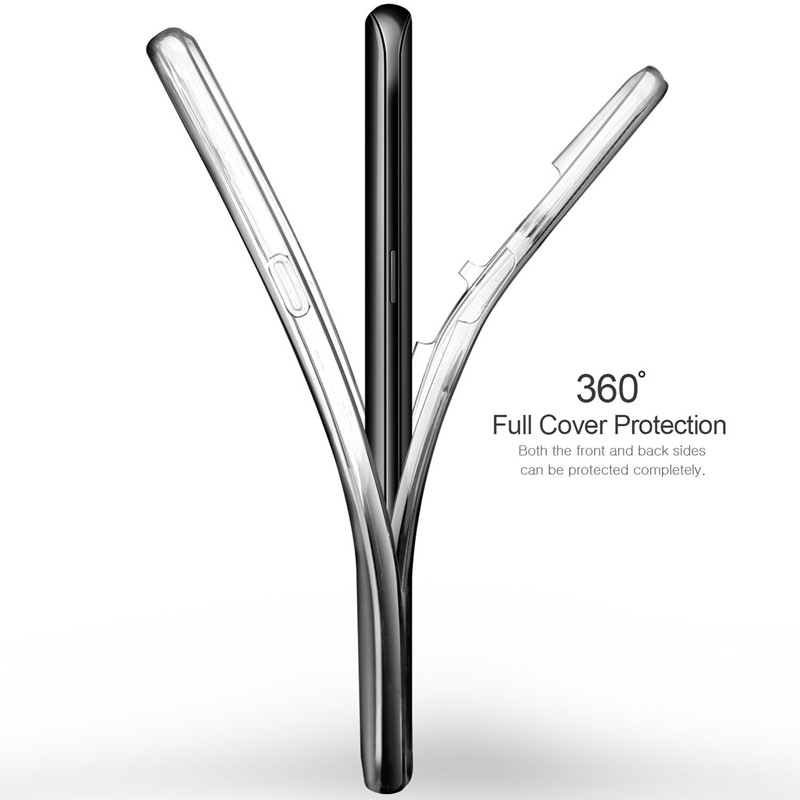 Coque silicone 360° Samsung S8 +