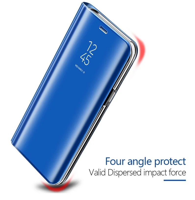 Housse clear view pour Galaxy S8 plus