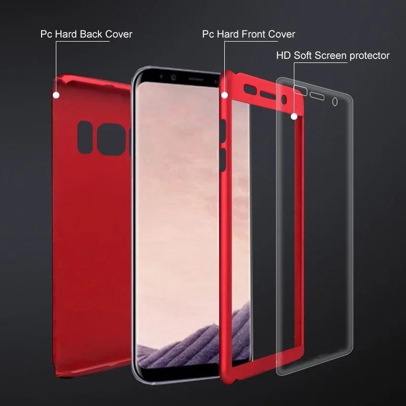 Housse de protection Samsung S8 360°