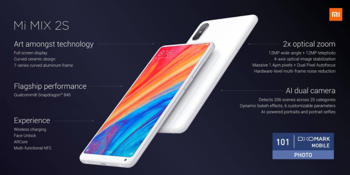 Mi Mix 2S pas cher