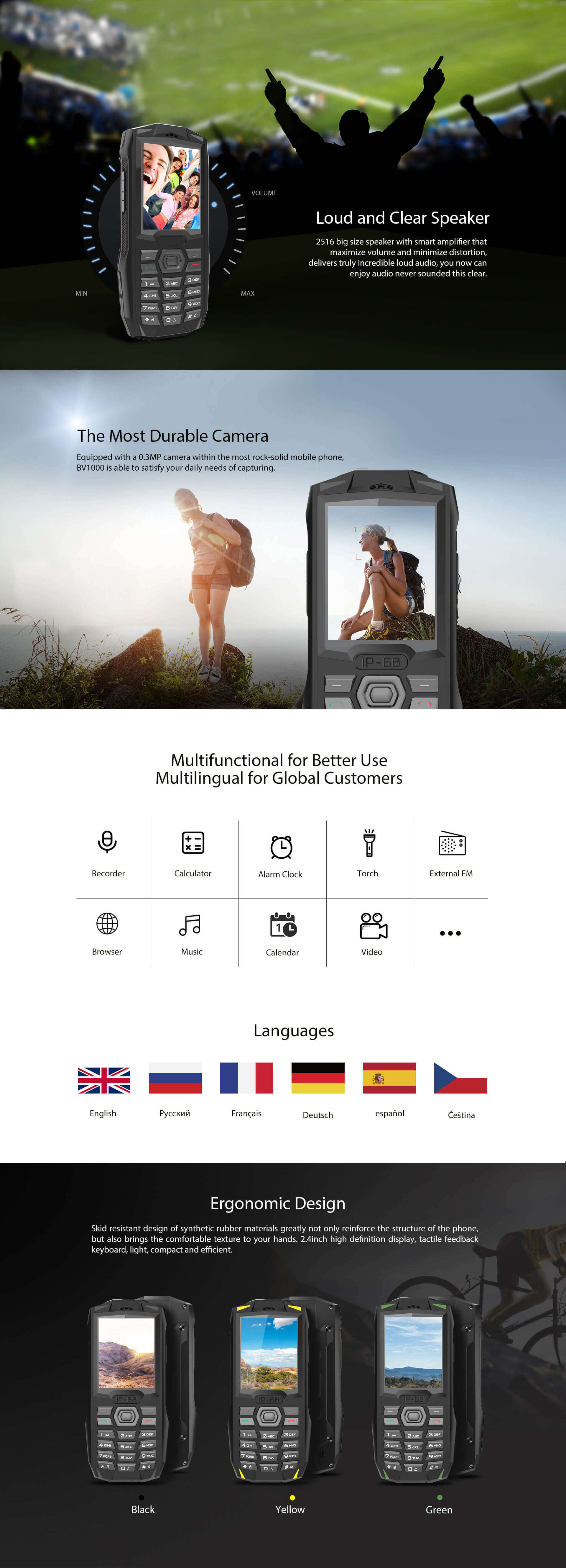 mobile Blackview BV1000 pas cher
